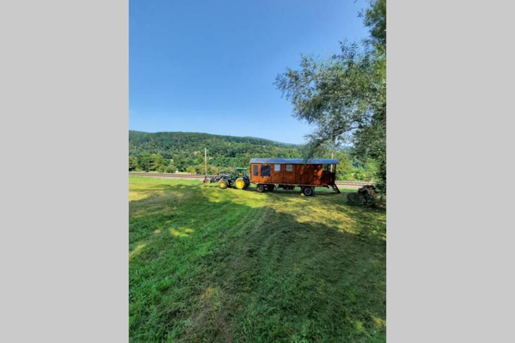 Апартаменты Autarkes Tiny House Mit Rheinblick Rumikon Экстерьер фото