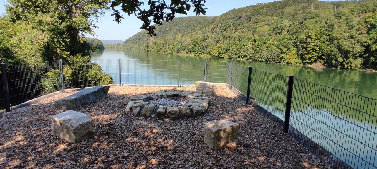 Апартаменты Autarkes Tiny House Mit Rheinblick Rumikon Экстерьер фото